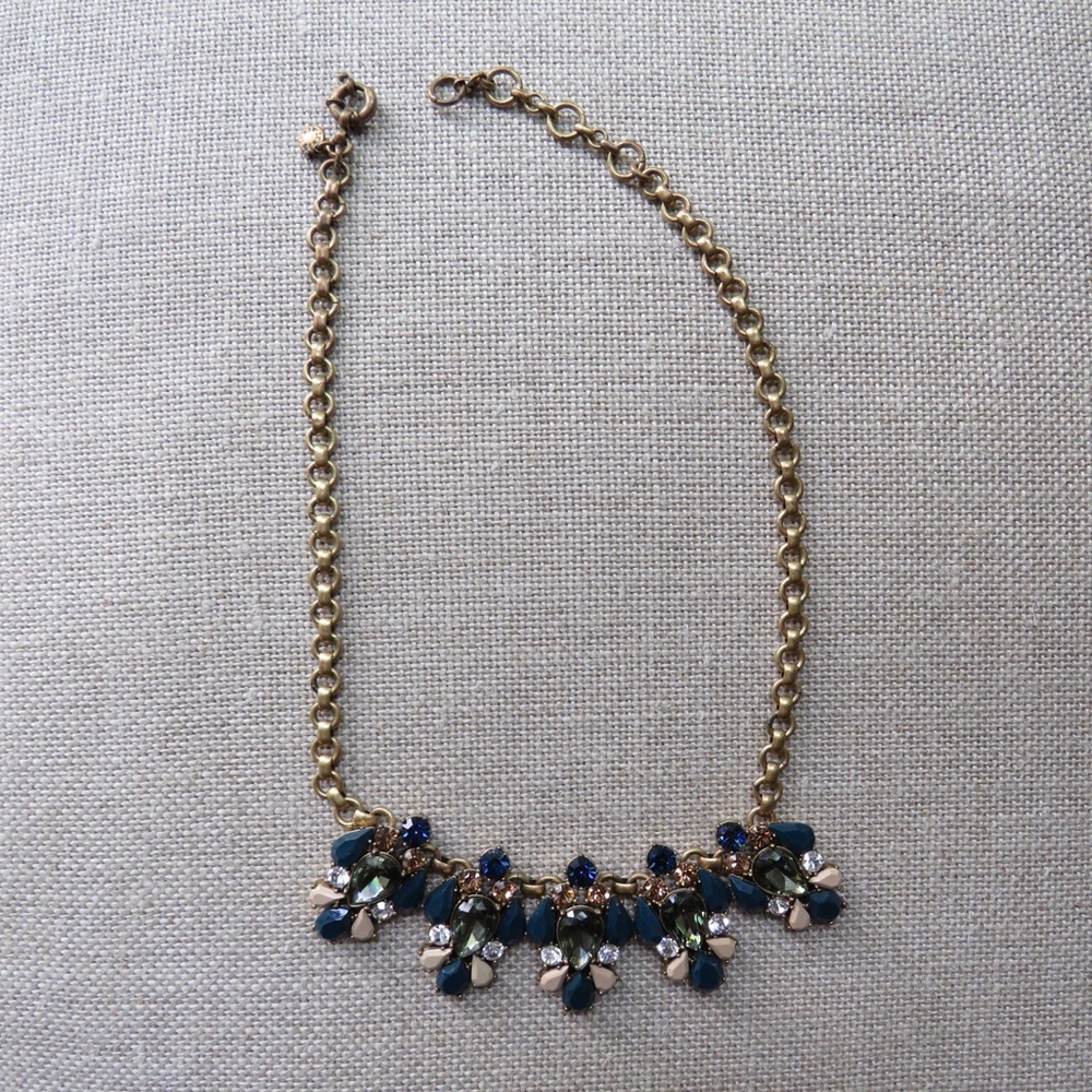 J.Crew Jewel Adjustable Length Necklace